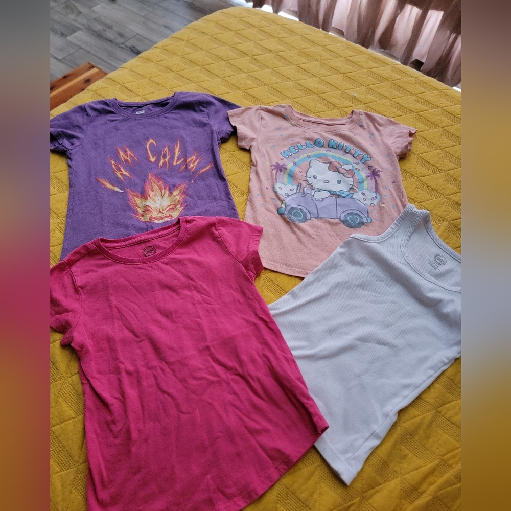 Girls t-shirts size 6